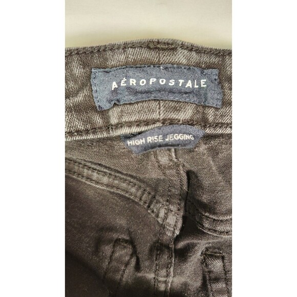 Aeropostale Skinny Jeans Womens Size 0 Black - Picture 6 of 8
